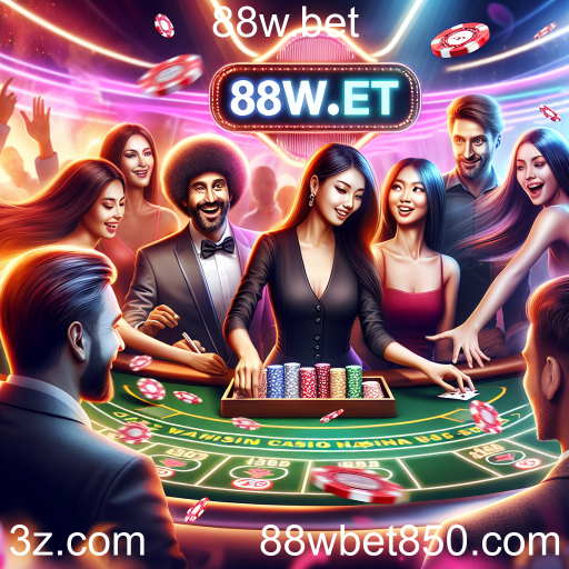 Explore a Emoção do Cassino Ao Vivo no 88w.bet